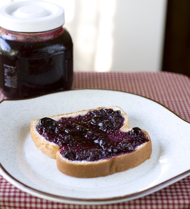 Blackberry Blueberry Jam - Partial Ingredients
