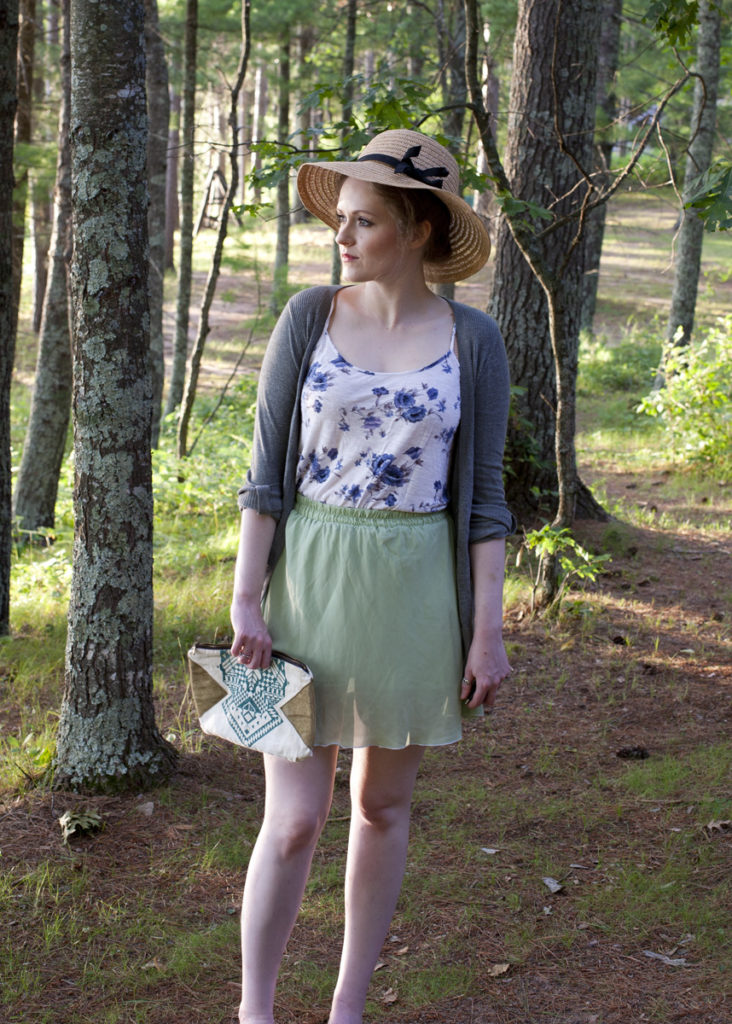 Mint & Blue Floral