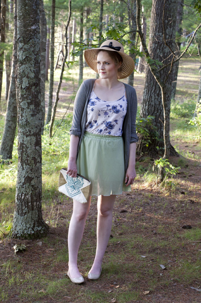 Mint & Blue Floral