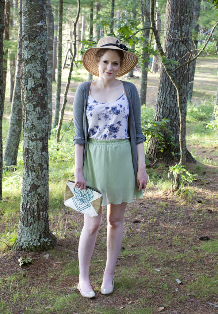 Mint & Blue Floral