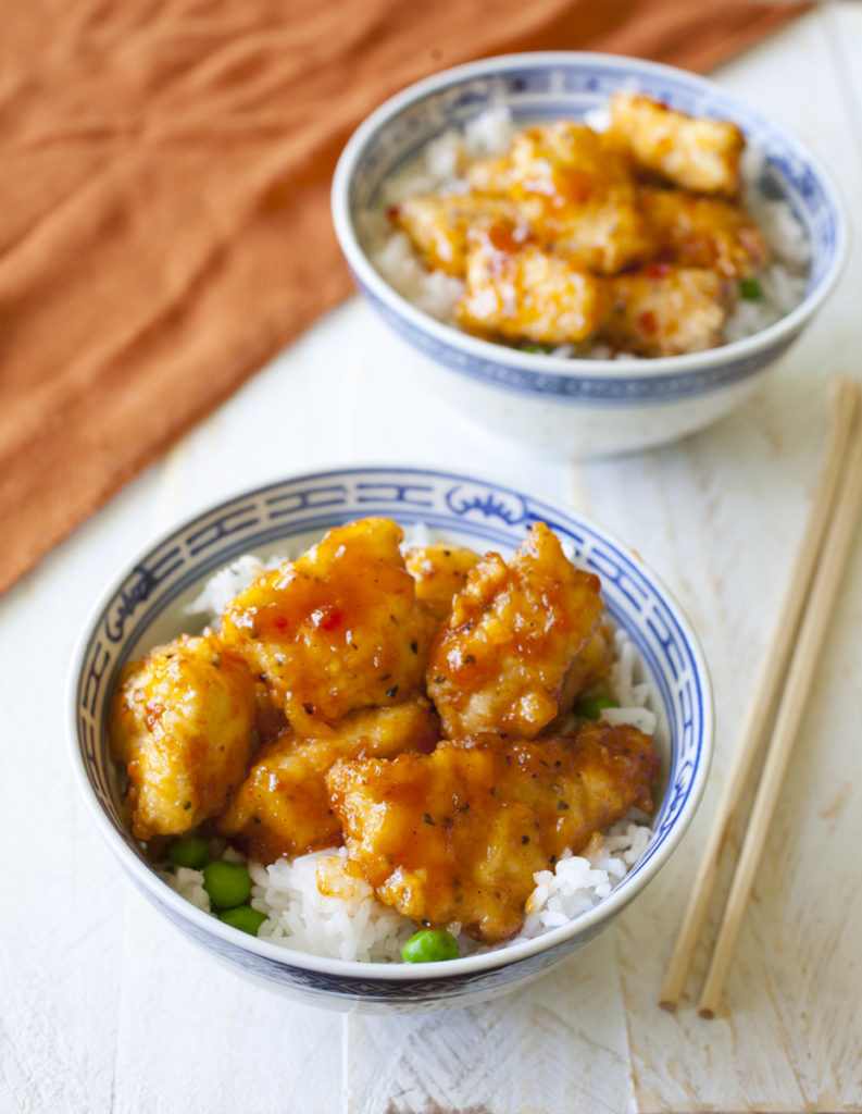 Take Out Style Chinese Orange Chicken