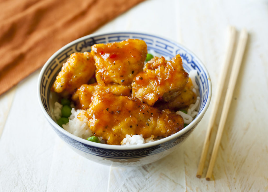 Take Out Style Chinese Orange Chicken