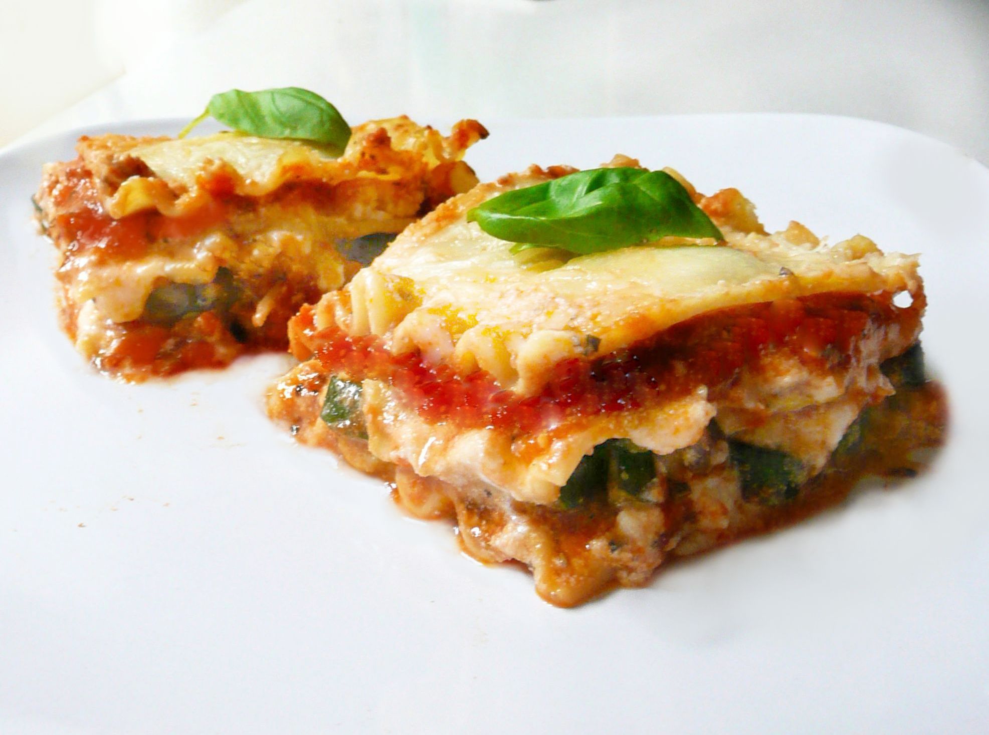 Zucchini Lasagna - Partial Ingredients