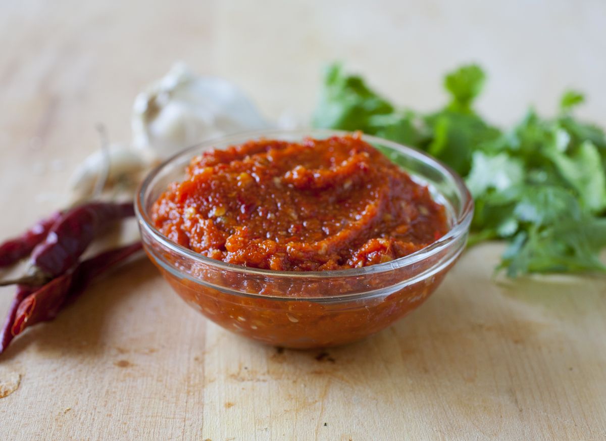 Sambal Oelek (Indonesian Red Chili Paste) - Partial Ingredients